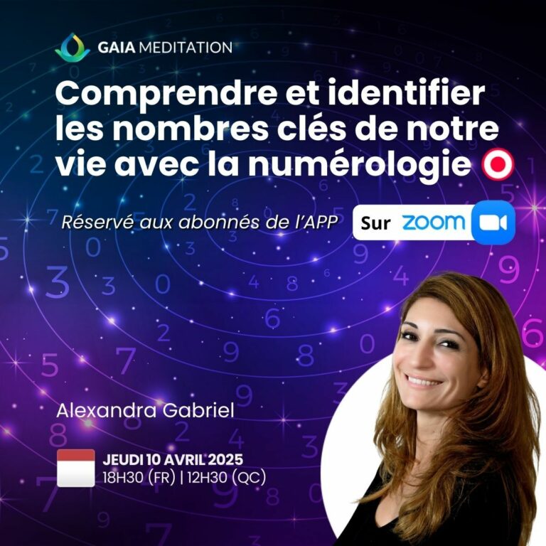 Atelier de numérologie avec Alexandra Gabriel